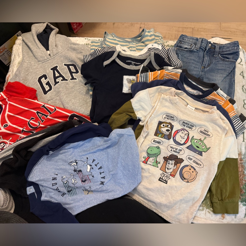 Bundle of 24m/2T clothes